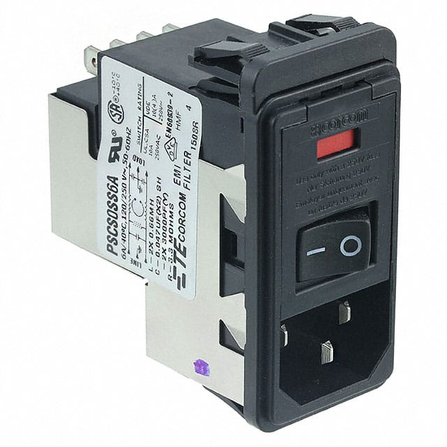 5-6609107-0 TE Connectivity Corcom Filters  Stromeingangsmodule (PEM)